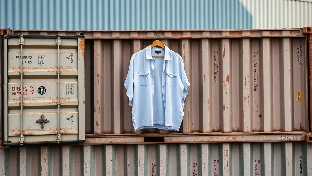 Container de roupas usadas importadas: como funciona